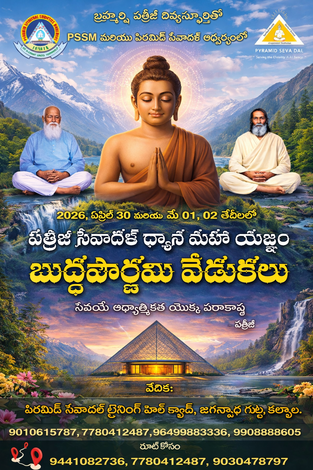 Youth Participation in Buddha Purnima Meditation Drive